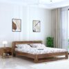 Ganpati Arts King Size Bed in Sheesham Wood Premium Design