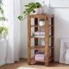 Ganpati Arts Sheesham Wood 4 Tier Book Shelf Rack for Study and Living Room