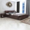 Premium Wooden King Size Bed with Half Box | Ganpati Arts