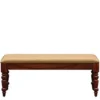 Solid Sheesham Wooden Bench for Living Room | Wood 3 Seater Bench for Sitting | Home Dining Room Furniture | Balcony Garden and Outdoor | Bliss Honey Brown