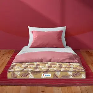 Sleepwell Tarang | Foldable Mattress | Tri-fold, Budget Friendly,Medium Firm Mattress (72x30x3 inch)