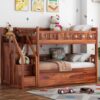 Sheesham Wood Bunk Bed by Rectrat