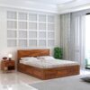 Sheesham Wood King Size Bed with Box Storage | Ganpati Arts