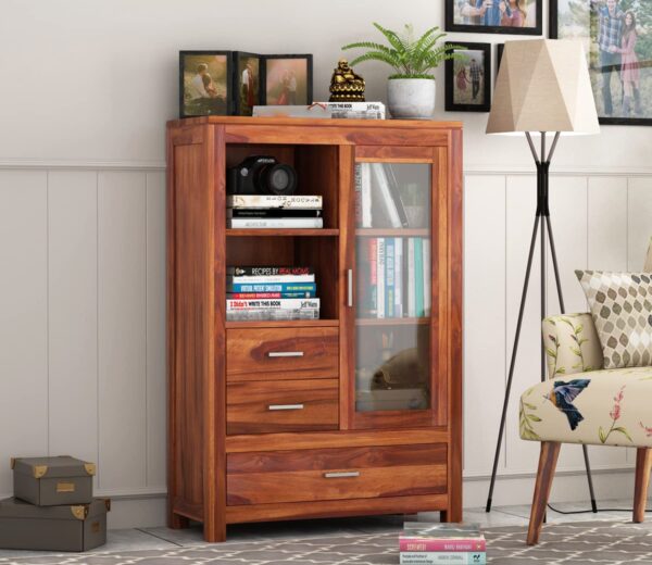 Wood Book Shelf for Home Library